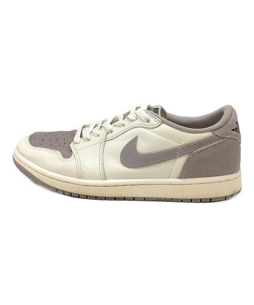 NIKE（ナイキ）NIKE (ナイキ) AIR JORDAN1 RETRO LOW OG ホワイト×グレー サイズ:26.5cmの古着・服飾アイテム