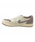 中古・古着 NIKE (ナイキ) AIR JORDAN1 RETRO LOW OG ホワイト×グレー サイズ:26.5cm：6000円