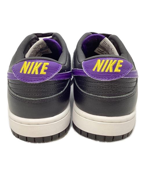 NIKE（ナイキ）NIKE (ナイキ) NIKE BY YOU DUNK LOW ホワイト×ブラック×パープル サイズ:27㎝の古着・服飾アイテム