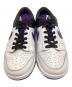 中古・古着 NIKE (ナイキ) NIKE BY YOU DUNK LOW ホワイト×ブラック×パープル サイズ:27㎝：7000円