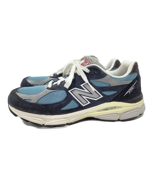 NEW BALANCE（ニューバランス）NEW BALANCE (ニューバランス) スニーカー ネイビー×ブルー サイズ:27.5の古着・服飾アイテム