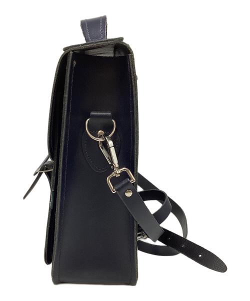 ZATCHELS（ザッチェルズ）ZATCHELS (ザッチェルズ) ザッチェルズ/3AYショルダーバッグ ネイビー×シルバーの古着・服飾アイテム