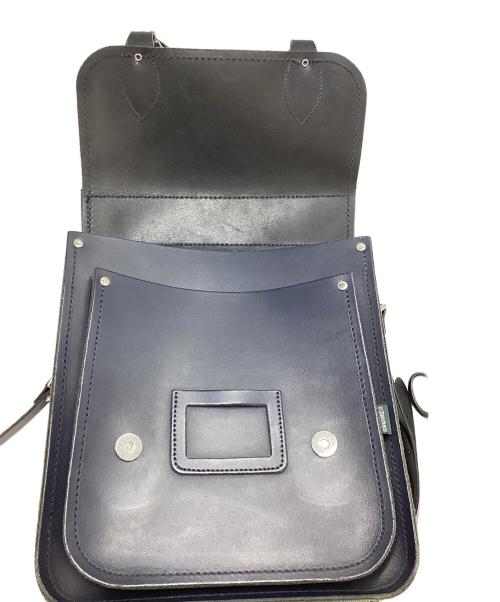 ZATCHELS（ザッチェルズ）ZATCHELS (ザッチェルズ) ザッチェルズ/3AYショルダーバッグ ネイビー×シルバーの古着・服飾アイテム