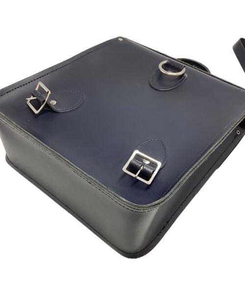 ZATCHELS（ザッチェルズ）ZATCHELS (ザッチェルズ) ザッチェルズ/3AYショルダーバッグ ネイビー×シルバーの古着・服飾アイテム