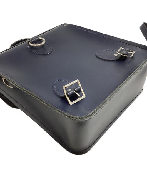 ZATCHELS（ザッチェルズ）ZATCHELS (ザッチェルズ) ザッチェルズ/3AYショルダーバッグ ネイビー×シルバーの古着・服飾アイテム