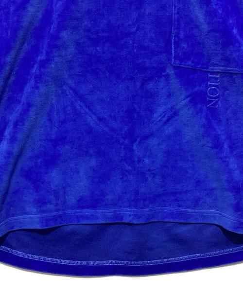 TIGHTBOOTH PRODUCTION（タイトブースプロダクション）TIGHTBOOTH PRODUCTION (タイトブースプロダクション) STRAIGHT UP VELOUR T-SHIRT ブルー サイズ:Mの古着・服飾アイテム