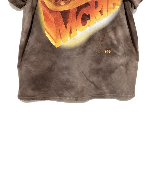 Travis Scott（トラヴィススコット）Travis Scott (トラヴィス・スコット) オーバーサイズ半袖カットソー ブラウン サイズ:XLの古着・服飾アイテム