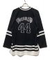 MITCHELL & NESS (ミッチェルアンドネス) ホッケーシャツ ブラック×ホワイト サイズ:XL：14000円