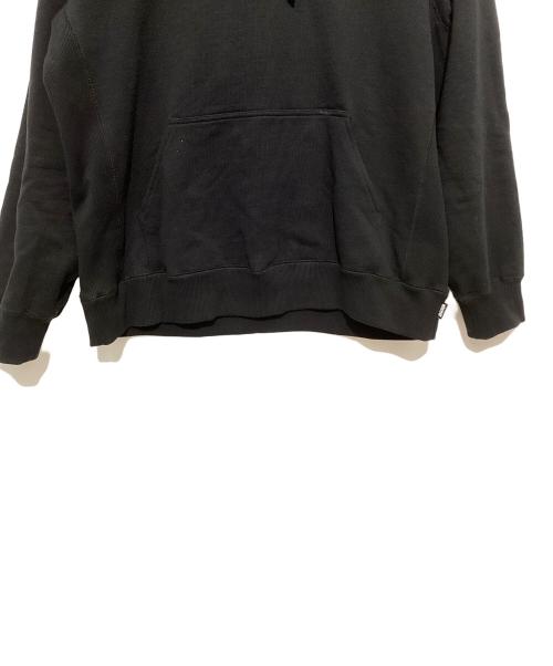 BlackEyePatch（ブラックアイパッチ）BlackEyePatch (ブラックアイパッチ) プルオーバーパーカー ブラック×ホワイト サイズ:XLの古着・服飾アイテム