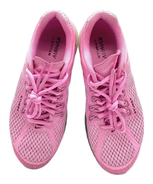 NIKE（ナイキ）NIKE (ナイキ) stussy (ステューシー) スニーカー ピンク×ブラック サイズ:26の古着・服飾アイテム