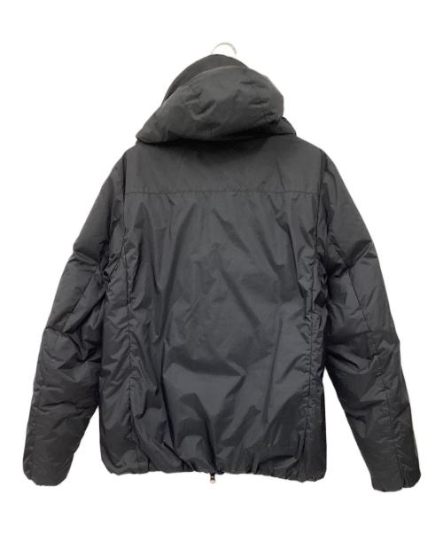 BORNFREE×NANGA（ボーンフリー×ナンガ）BORNFREE×NANGA (ボーンフリー×ナンガ) ダウンジャケット ブラック×パープル サイズ:Mの古着・服飾アイテム