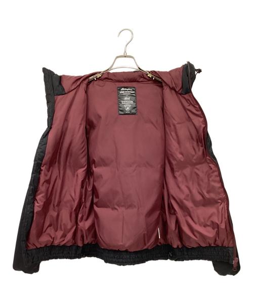 BORNFREE×NANGA（ボーンフリー×ナンガ）BORNFREE×NANGA (ボーンフリー×ナンガ) ダウンジャケット ブラック×パープル サイズ:Mの古着・服飾アイテム