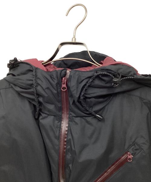 BORNFREE×NANGA（ボーンフリー×ナンガ）BORNFREE×NANGA (ボーンフリー×ナンガ) ダウンジャケット ブラック×パープル サイズ:Mの古着・服飾アイテム