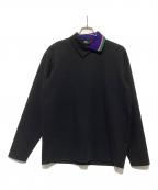 KOLORカラー）の古着「長袖カットソー」｜ブラック