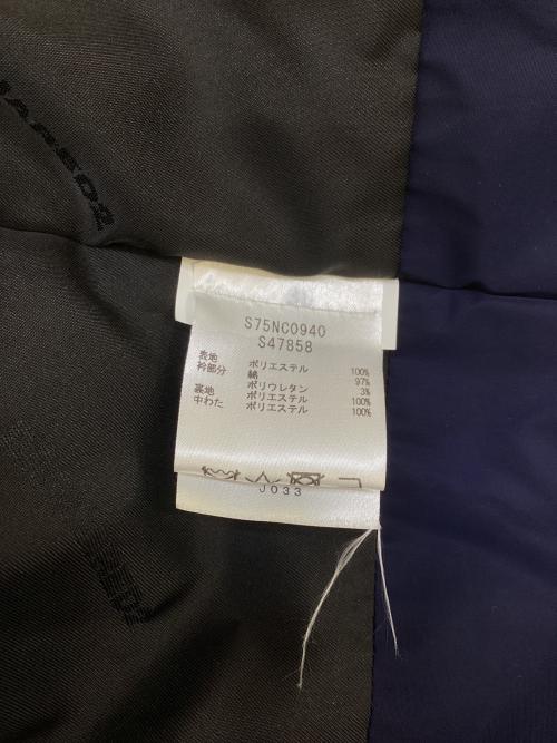 DSQUARED2（ディースクエアード）DSQUARED2 (ディースクエアード) オーバーサイズ中綿ラガーシャツ カーキ×ネイビー サイズ:Mの古着・服飾アイテム