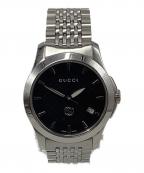 GUCCIグッチ）の古着「グッチ/YA1265006/腕時計」｜ブラック