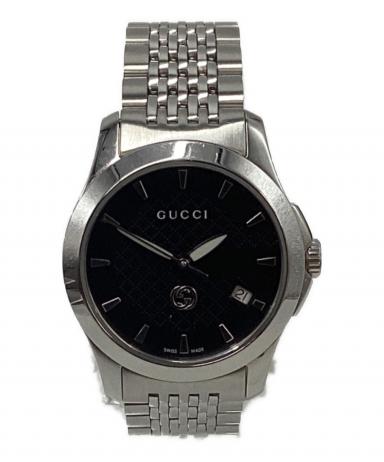 中古・古着通販】GUCCI (グッチ) グッチ/YA1265006/腕時計 ブラック