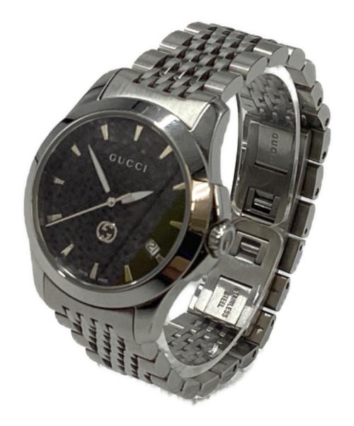 GUCCI（グッチ）GUCCI (グッチ) グッチ/YA1265006/腕時計 ブラックの古着・服飾アイテム