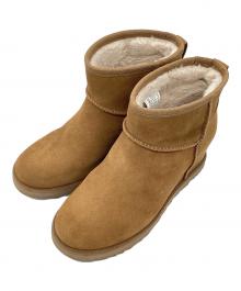 UGG（アグ）の古着「ウェッジヒールブーツ」｜ブラウン
