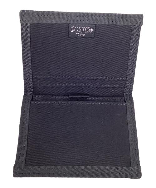 PORTER（ポーター）PORTER (ポーター) ポーター/650-08617/カードケース ネイビー×グレーの古着・服飾アイテム