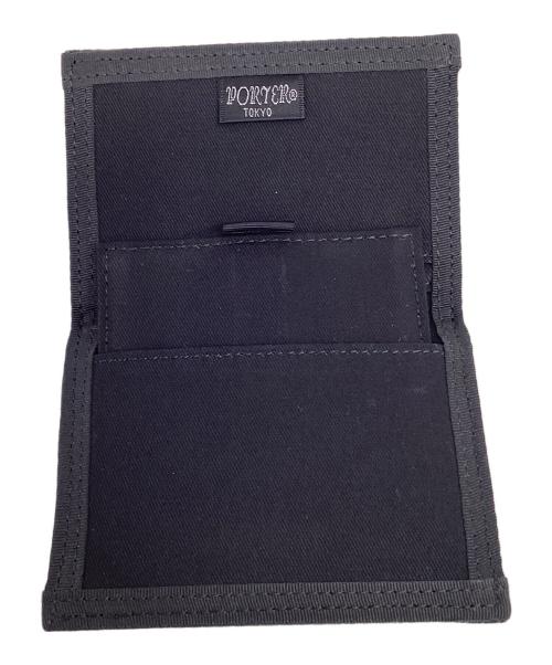 PORTER（ポーター）PORTER (ポーター) ポーター/650-08617/カードケース ネイビー×グレーの古着・服飾アイテム