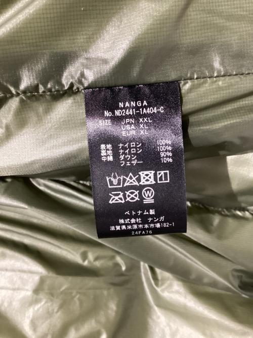 NANGA（ナンガ）NANGA (ナンガ) マゼノリッジジャケット オリーブ サイズ:XXLの古着・服飾アイテム