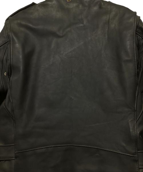 Schott（ショット）Schott (ショット) ライダースジャケット ブラック サイズ:40の古着・服飾アイテム
