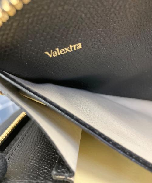 Valextra（ヴァレクストラ）Valextra (ヴァレクストラ) ヴァレクストラ/長財布 ブラックの古着・服飾アイテム