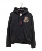 ルパン三世ルパンサンセイ）の古着「フルジップパーカー」｜ブラック