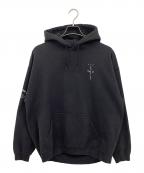 Travis Scottトラヴィススコット）の古着「プルオーバーパーカー」｜ブラック