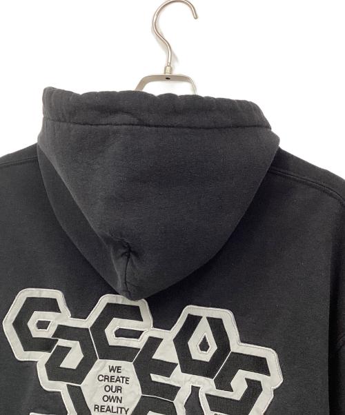 Travis Scott（トラヴィススコット）Travis Scott (トラヴィススコット) プルオーバーパーカー ブラック サイズ:Mの古着・服飾アイテム