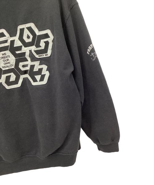 Travis Scott（トラヴィススコット）Travis Scott (トラヴィススコット) プルオーバーパーカー ブラック サイズ:Mの古着・服飾アイテム