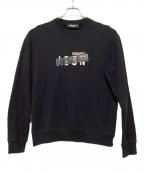 DSQUARED2ディースクエアード）の古着「Icon Taped Sweater」｜ブラック