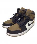 NIKEナイキ）の古着「ハイカットスニーカー」｜オリーブ×ブラック