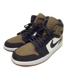 NIKE（ナイキ）の古着「ハイカットスニーカー」｜オリーブ×ブラック