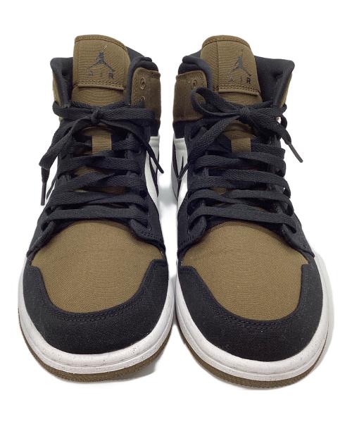 NIKE（ナイキ）NIKE (ナイキ) ハイカットスニーカー オリーブ×ブラック サイズ:27.5の古着・服飾アイテム