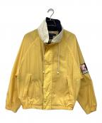 NAUTICAノーティカ）の古着「ナイロンジャケット」｜イエロー×ネイビー