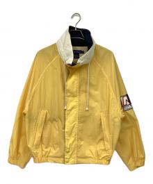 NAUTICA（ノーティカ）の古着「ナイロンジャケット」｜イエロー×ネイビー