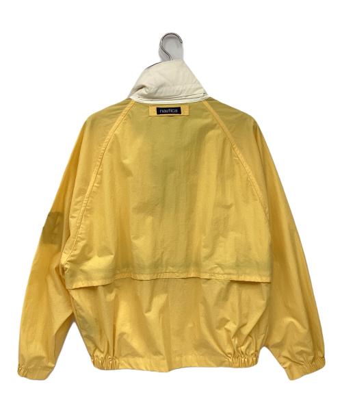 NAUTICA（ノーティカ）NAUTICA (ノーティカ) ナイロンジャケット イエロー×ネイビー サイズ:Mの古着・服飾アイテム