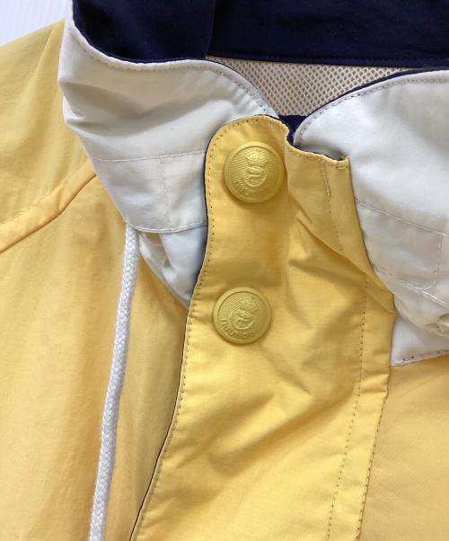 NAUTICA（ノーティカ）NAUTICA (ノーティカ) ナイロンジャケット イエロー×ネイビー サイズ:Mの古着・服飾アイテム