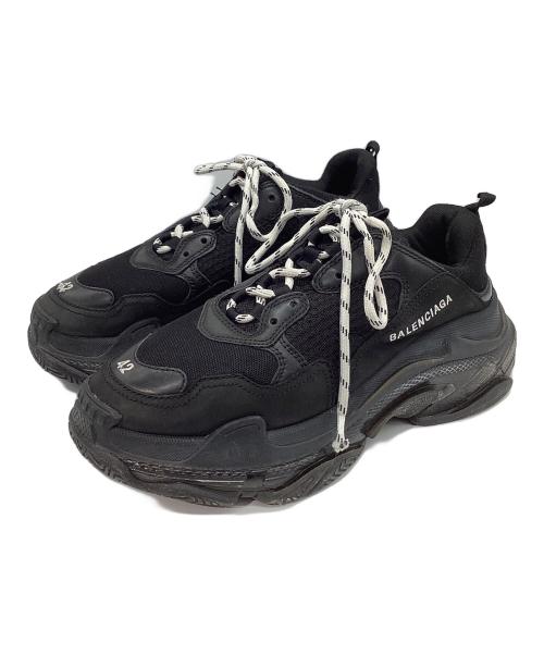 BALENCIAGA（バレンシアガ）BALENCIAGA (バレンシアガ) スニーカー ブラック サイズ:27.5の古着・服飾アイテム