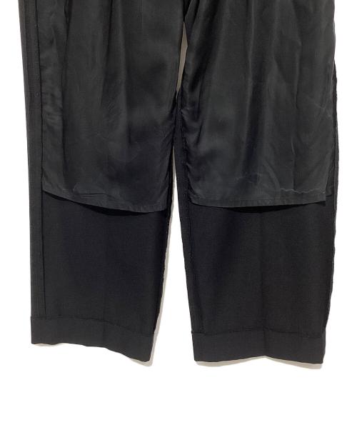 AURALEE（オーラリー）AURALEE (オーラリー) LIGHT WOOL MAX GABARDIN TWO-TUCKS SLACKS ブラック サイズ:5の古着・服飾アイテム
