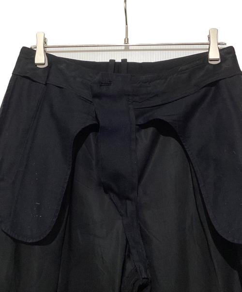 AURALEE（オーラリー）AURALEE (オーラリー) LIGHT WOOL MAX GABARDIN TWO-TUCKS SLACKS ブラック サイズ:5の古着・服飾アイテム