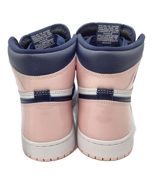 NIKE（ナイキ）NIKE (ナイキ) WMNS AIR JORDAN 1 RETRO HIGH OG SE ピンク×ブラック サイズ:25の古着・服飾アイテム