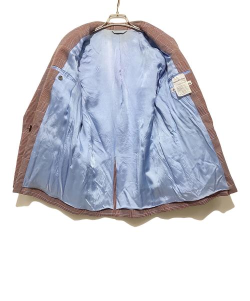 Acne studios（アクネ ストゥディオス）Acne studios (アクネ ストゥディオス) テーラードジャケット オレンジ×ブルー サイズ:36の古着・服飾アイテム