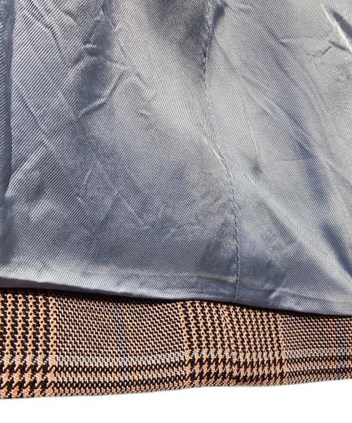 Acne studios（アクネ ストゥディオス）Acne studios (アクネ ストゥディオス) テーラードジャケット オレンジ×ブルー サイズ:36の古着・服飾アイテム