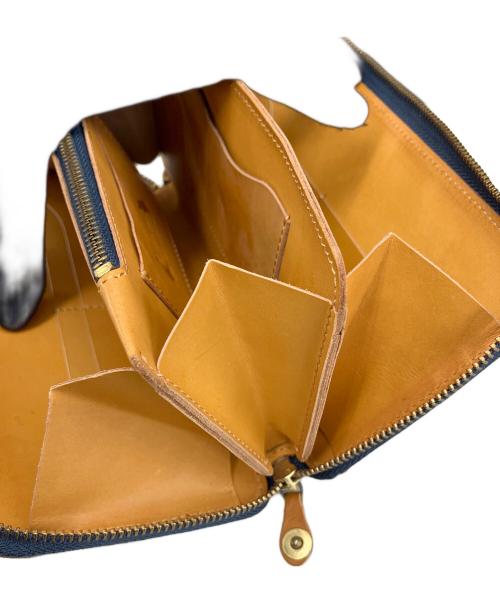 the rosetta stone（ザロゼッタストーン）the rosetta stone (ザロゼッタストーン) 長財布 ブルーの古着・服飾アイテム