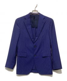 TAGLIATORE（タリアトーレ）の古着「テーラードジャケット」｜ブルー×ホワイト