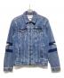 MSGM（エムエスジーエム）の古着「スリーブスターデニムジャケット」｜インディゴ