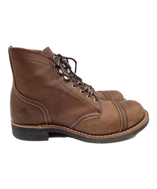 RED WING（レッドウィング）RED WING (レッドウィング) 7ホールブーツ ブラウン サイズ:23.5の古着・服飾アイテム